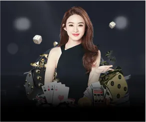Bàn chơi Blackjack với người chia bài và chip cược, thể hiện trò chơi casino trực tuyến 555win